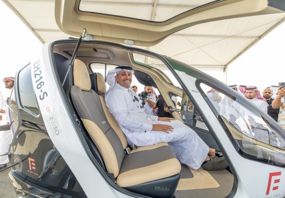 His Excellency Saleh Al-Jasser, Minister of Transport and Logistics Services of Saudi Arabia attended the flight event